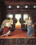 LORENZO DI CREDI The Annunciation oil painting reproduction
